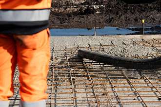 заливка бетона